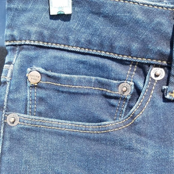 Lucky Brand Blue Lolita Mid-Rise Skinny Jeans - Picture 7 of 16